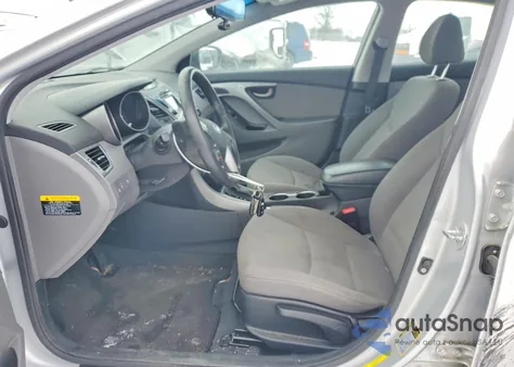 2014 Hyundai Elantra Se from USA, damaged, VIN KMHDH4AE0EU066314